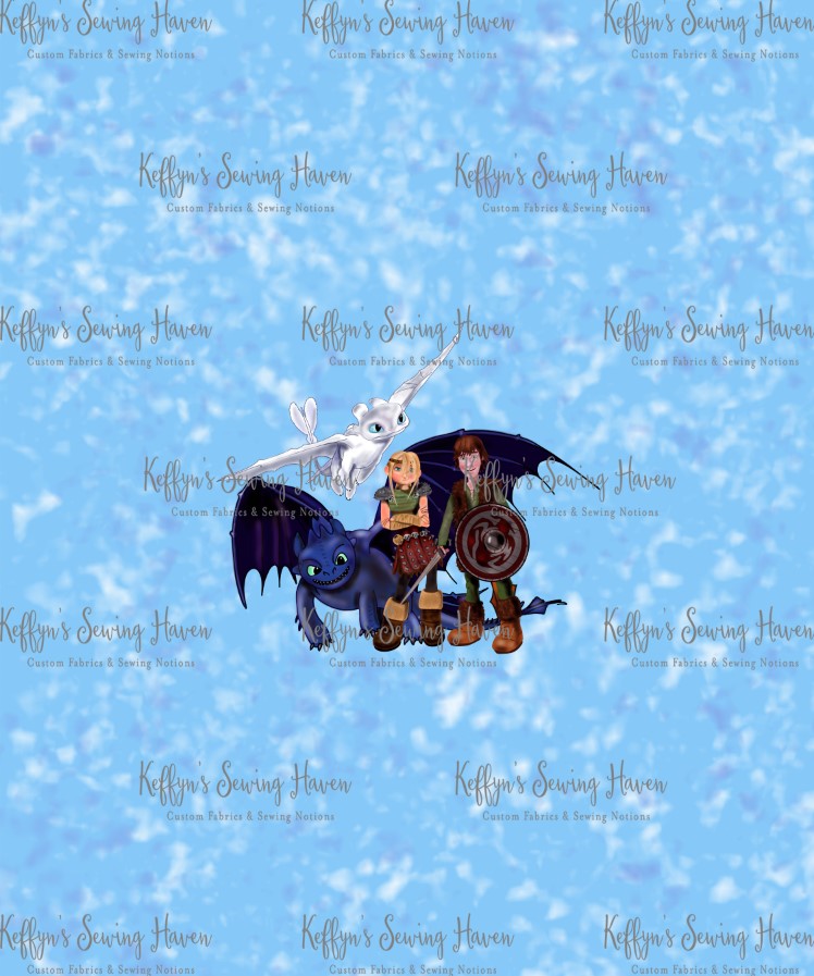 *BACK ORDER* Dragon Training Blue Panels