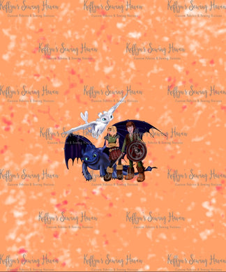 *BACK ORDER* Dragon Training Orange Panels