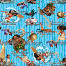 Load image into Gallery viewer, *BACK ORDER* Moana Tropics Blue Main