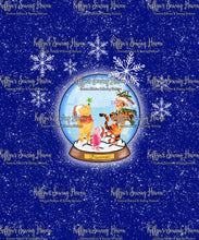 Load image into Gallery viewer, *BACK ORDER* Christmas Snowglobes &#39;Pooh&#39; Panels