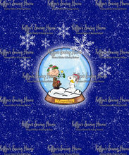 Load image into Gallery viewer, *BACK ORDER* Christmas Snowglobes &#39;Snoopy&#39; Panels