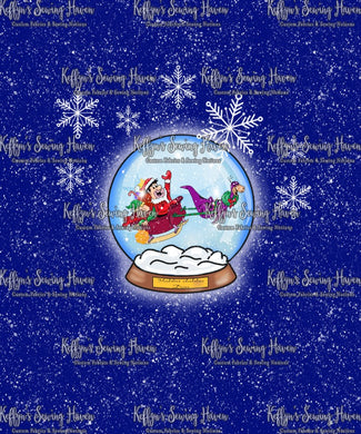 *BACK ORDER* Christmas Snowglobes 'Stoneage' Panels