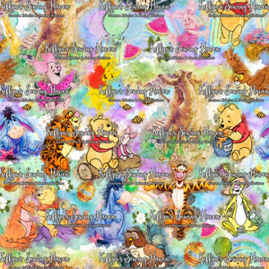 *BACK ORDER* Honey Bear & Friends Watercolour