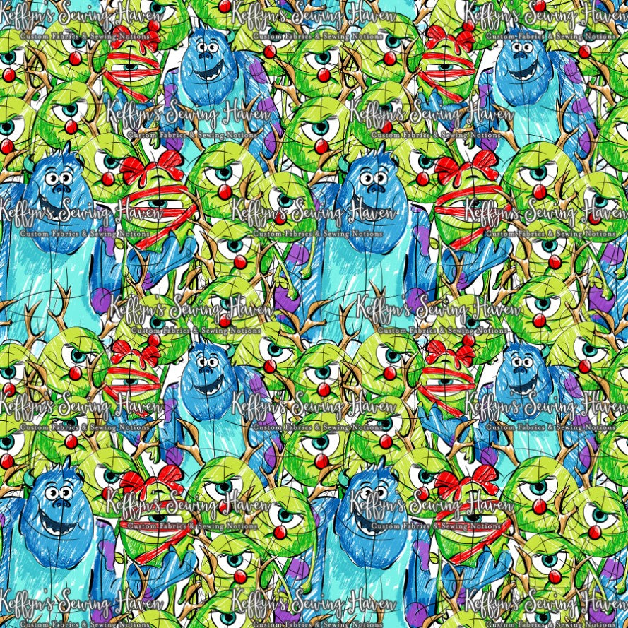 *BACK ORDER* Monsters Xmas