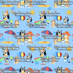 *BACK ORDER* Blue Dog Beach