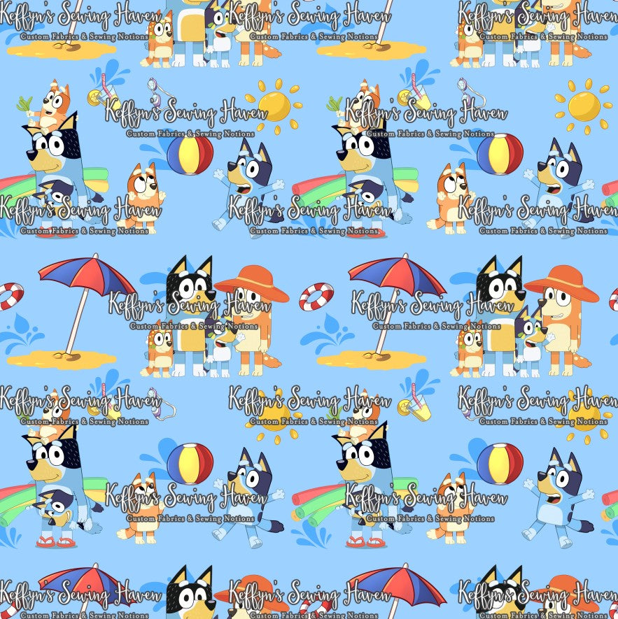 *BACK ORDER* Blue Dog Beach