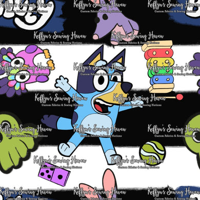 *BACK ORDER* Blue Dog Stripes