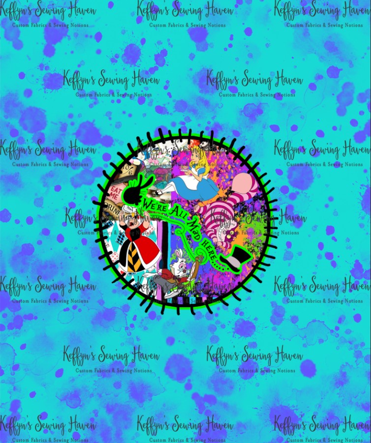 *BACK ORDER* Alice Neon Patchwork Panels