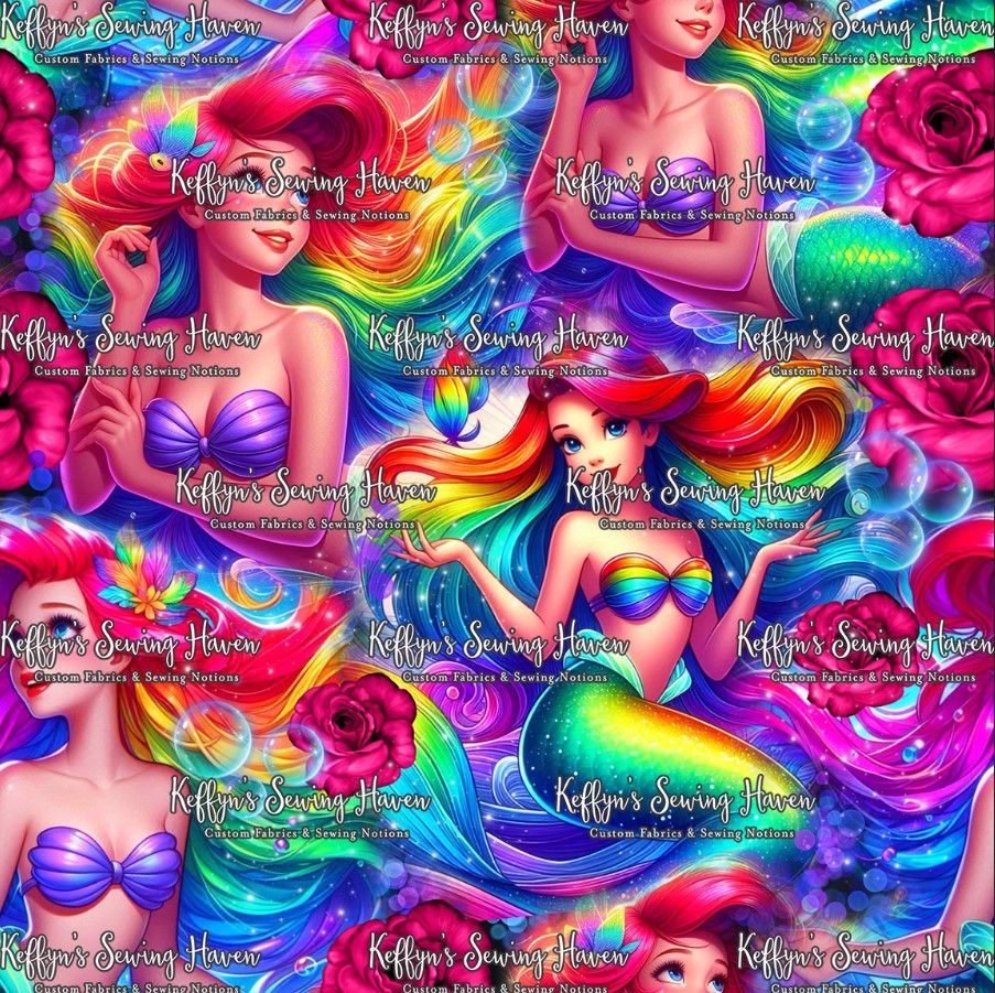*BACK ORDER* Mermaid Princess Rainbow