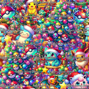 *BACK ORDER* Poke Christmas Scene