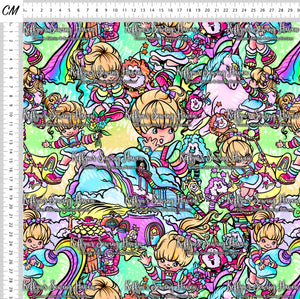 *BACK ORDER* 80's Rainbow Girl Scene