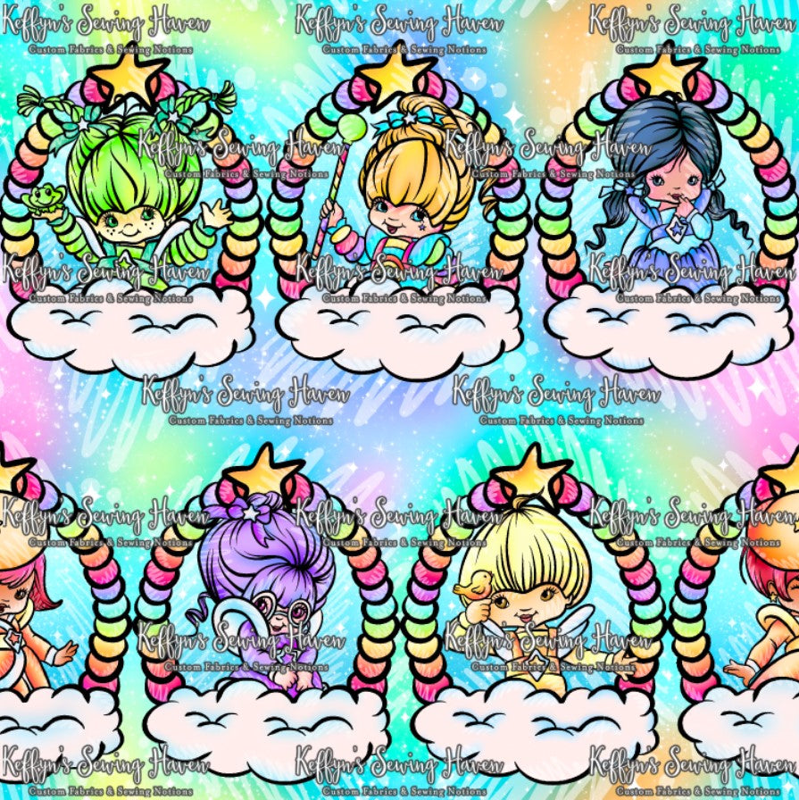 *BACK ORDER* 80's Rainbow Girl Frames