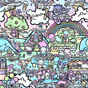 *BACK ORDER* HK & Friends Pastel Scene