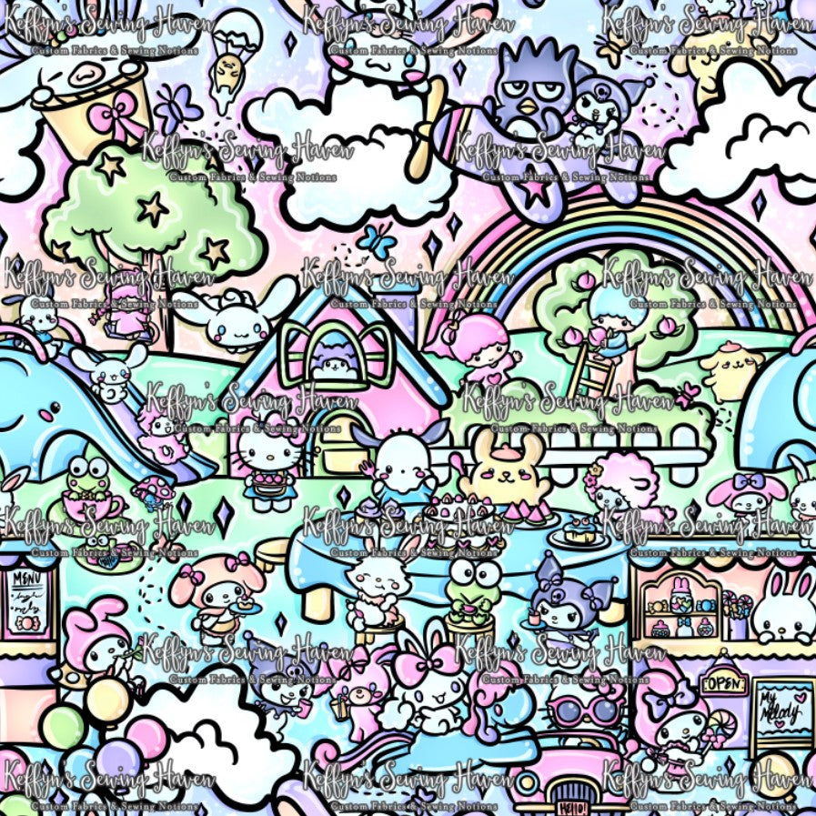 *BACK ORDER* HK & Friends Pastel Scene