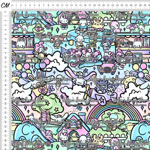 *BACK ORDER* HK & Friends Pastel Scene