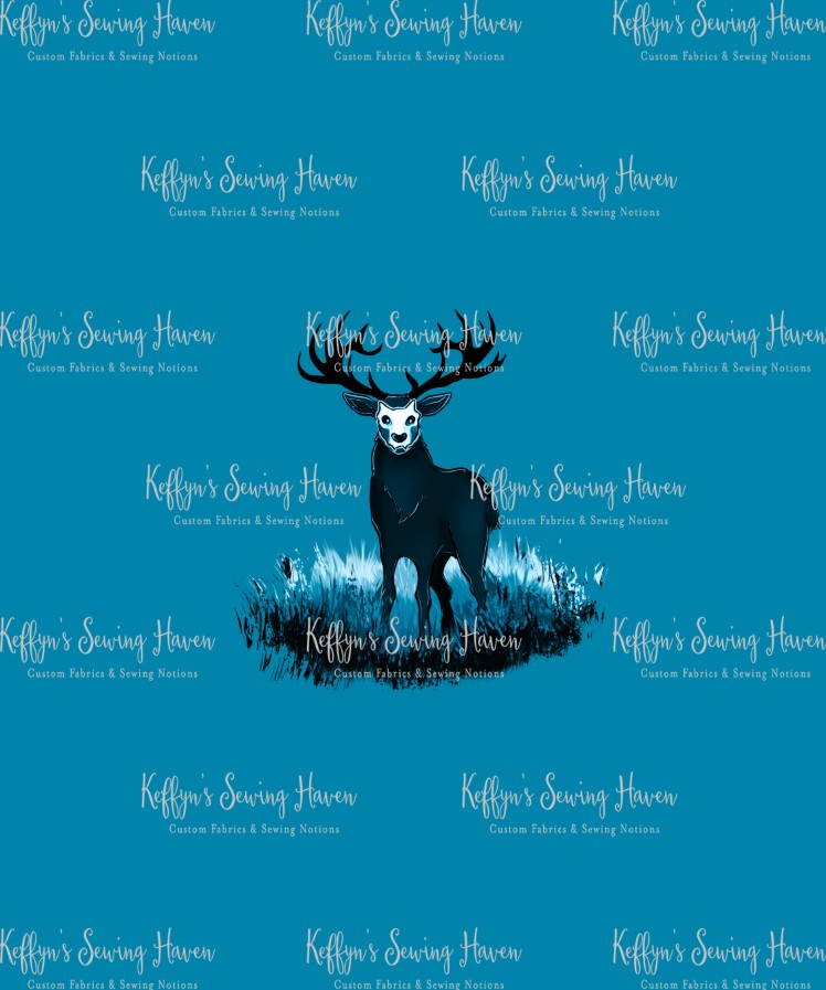 *BACK ORDER* Hex Familiars Blue Reindeer Panels