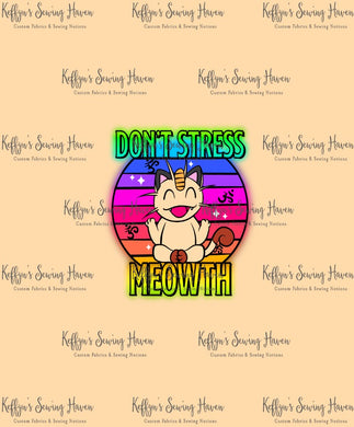 *BACK ORDER* Meow Mash Up Panels