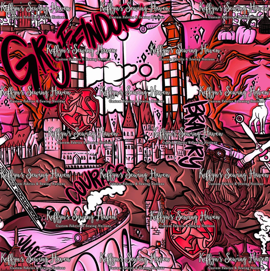 *BACK ORDER* Maroon House Grounds