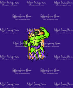 *BACK ORDER* Hulk Man Comic Panels
