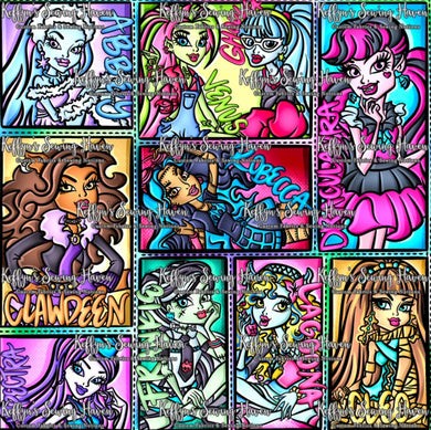 *BACK ORDER* Monster School Comic Names