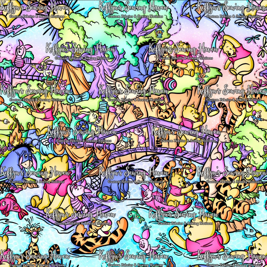 *BACK ORDEDR* Summertime Bear & Friends