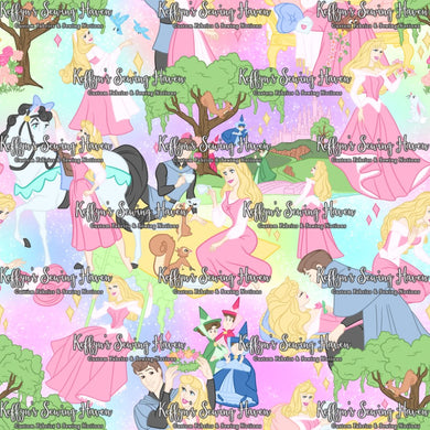 *BACK ORDER* Sleeping Princess Pastel Scene