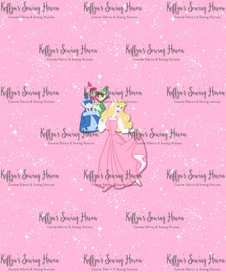 *BACK ORDER* Sleeping Princess Pastel Scene Panels