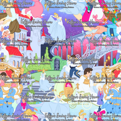 *BACK ORDER* Slipper Princess Pastel Scene