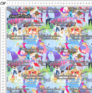 *BACK ORDER* Slipper Princess Pastel Scene