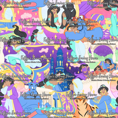*BACK ORDER* Arabian Princess Pastel Scene