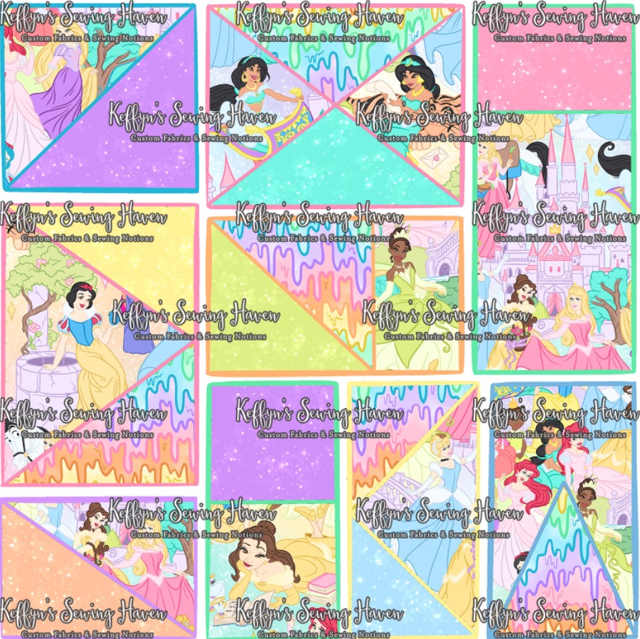 *BACK ORDER* Princess Pastel Quilt