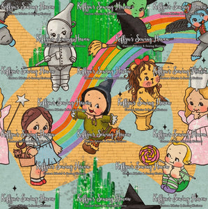 *BACK ORDER* Cute Wizard Country Green