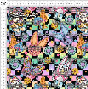 *BACK ORDER* Blue Dog Easter Checkers