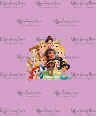 *BACK ORDER* Baby Princesses Panels