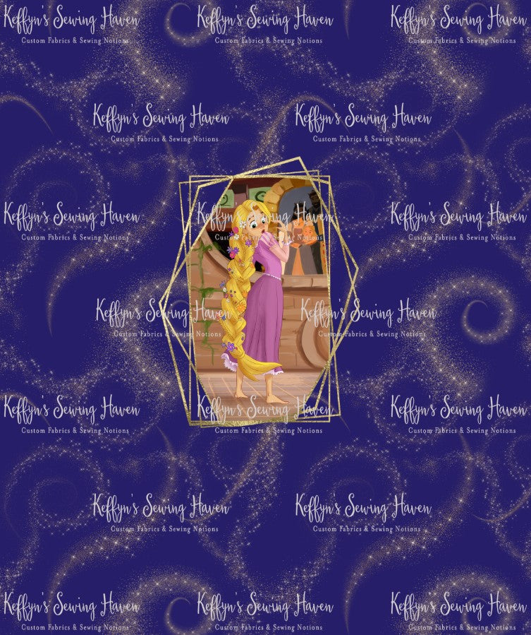 *BACK ORDER* Long Haired Princess 'Braid' Panels