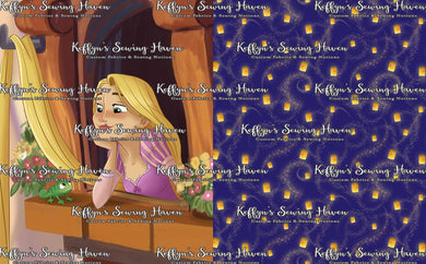 *BACK ORDER* Long Haired Princess 'Day Dream' Project Panel Large