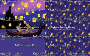 *BACK ORDER* Long Haired Princess 'Boat' Project Panel Large
