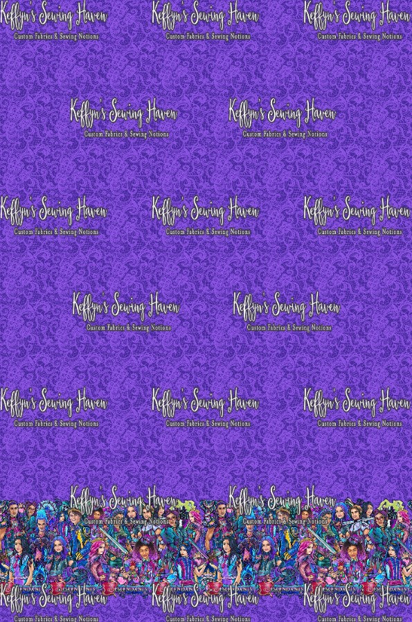 *BACK ORDER* Evil Kids Single Border Print