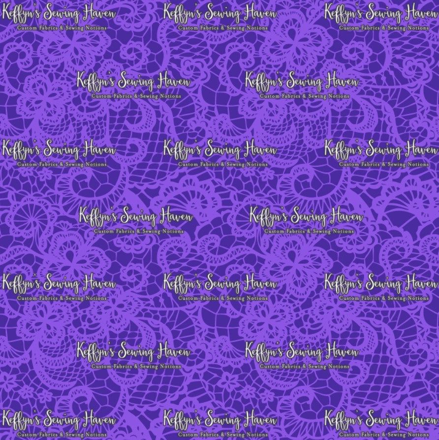 *BACK ORDER* Evil Kids Purple Lace