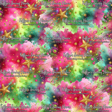 *BACK ORDER* Pink & Green Sparkles