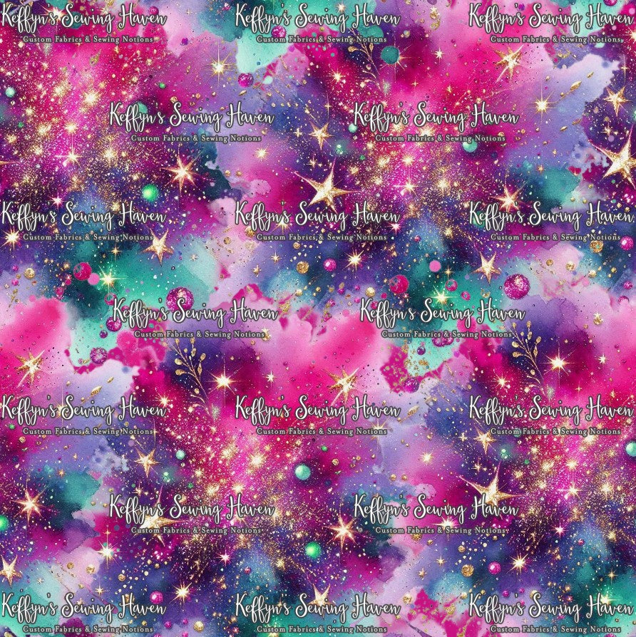 *BACK ORDER* Pink, Purple & Teal Sparkles