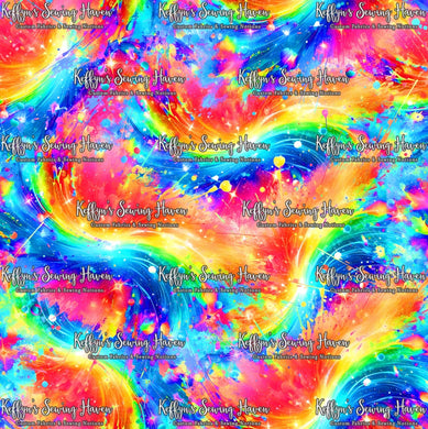 *BACK ORDER* Rainbow Splash Back