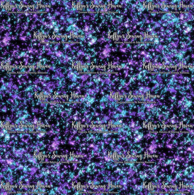 *BACK ORDER* Puprle and Teal Confetti Glitter
