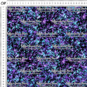 *BACK ORDER* Puprle and Teal Confetti Glitter