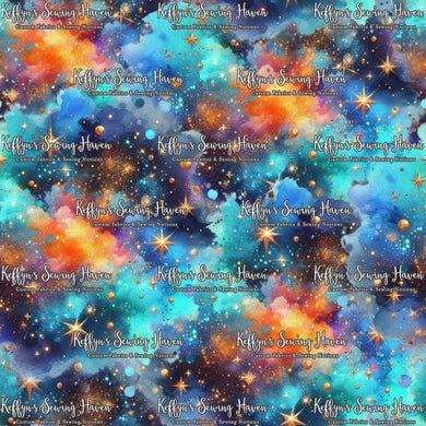 *BACK ORDER* Blue & Orange Sparkles