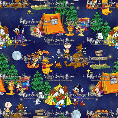*BACK ORDER* HDD Camping Cartoons C1BG1