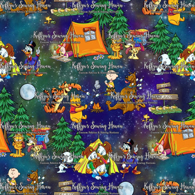 *BACK ORDER* HDD Camping Cartoons C1BG2