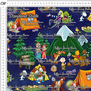 *BACK ORDER* HDD Camping Cartoons C2BG1