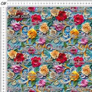 *BACK ORDER* 3D Roses 3