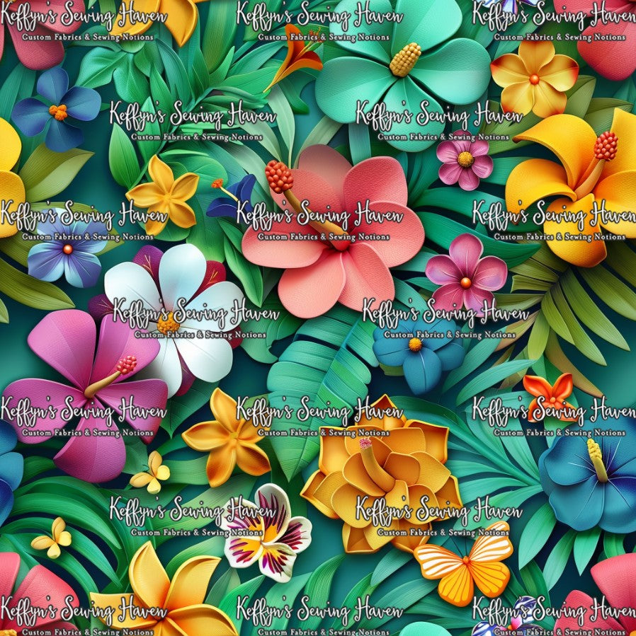 *BACK ORDER* 3D Tropical